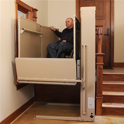 san francisco ca vpl3100 bruno vertical platform wheelchair lift