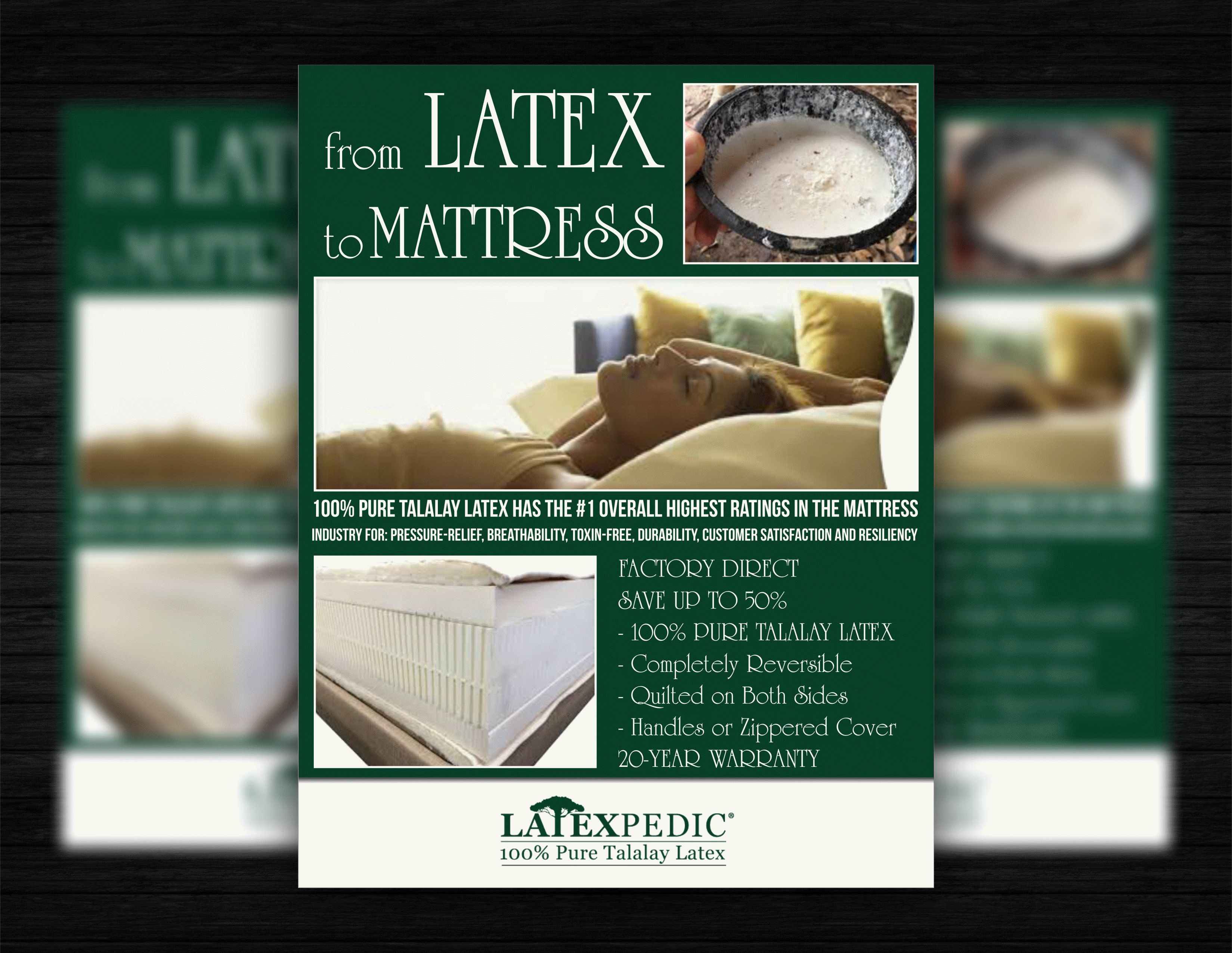 whole organic natural latex mattress in Los Angeles