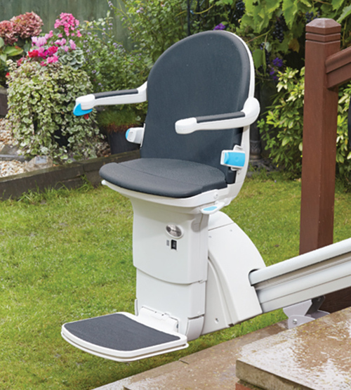 Los-Angeles outdoor stairlift exterior chair glide for outside
