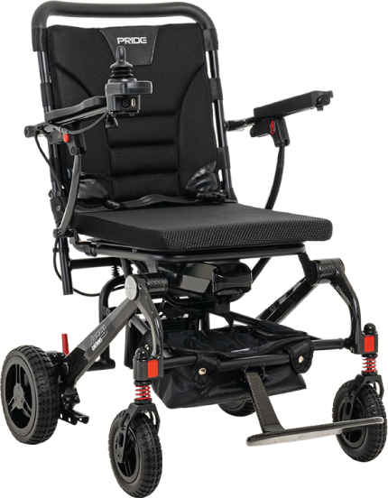 Los Angeles Pride Jazzy Carbon Foldable Electric Motorized Wheelchair