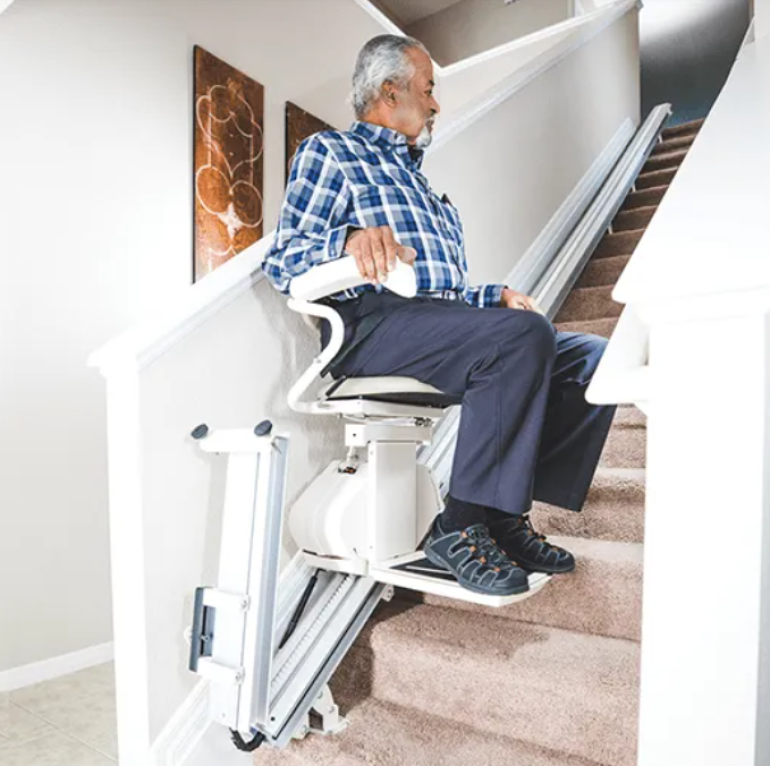 Los Angeles chair stair lift by Harmar Pinnacle SL300