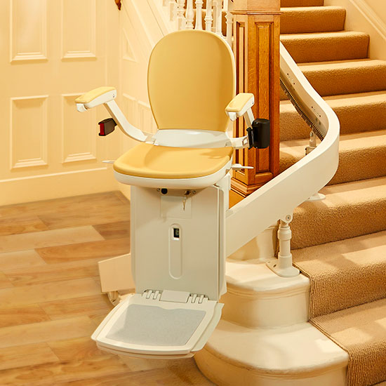 acorn 180 custom curved stairlifts san francisco ca